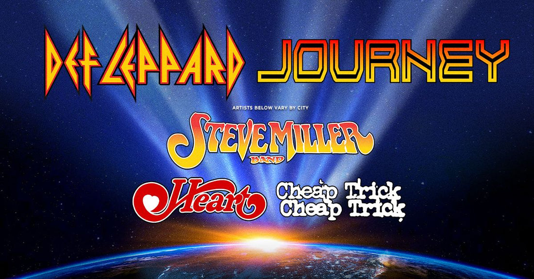 ROCK ROYALTY REUNITE: DEF LEPPARD AND JOURNEY ANNOUNCE 2024’s BIGGEST SUMMER STADIUM TOUR