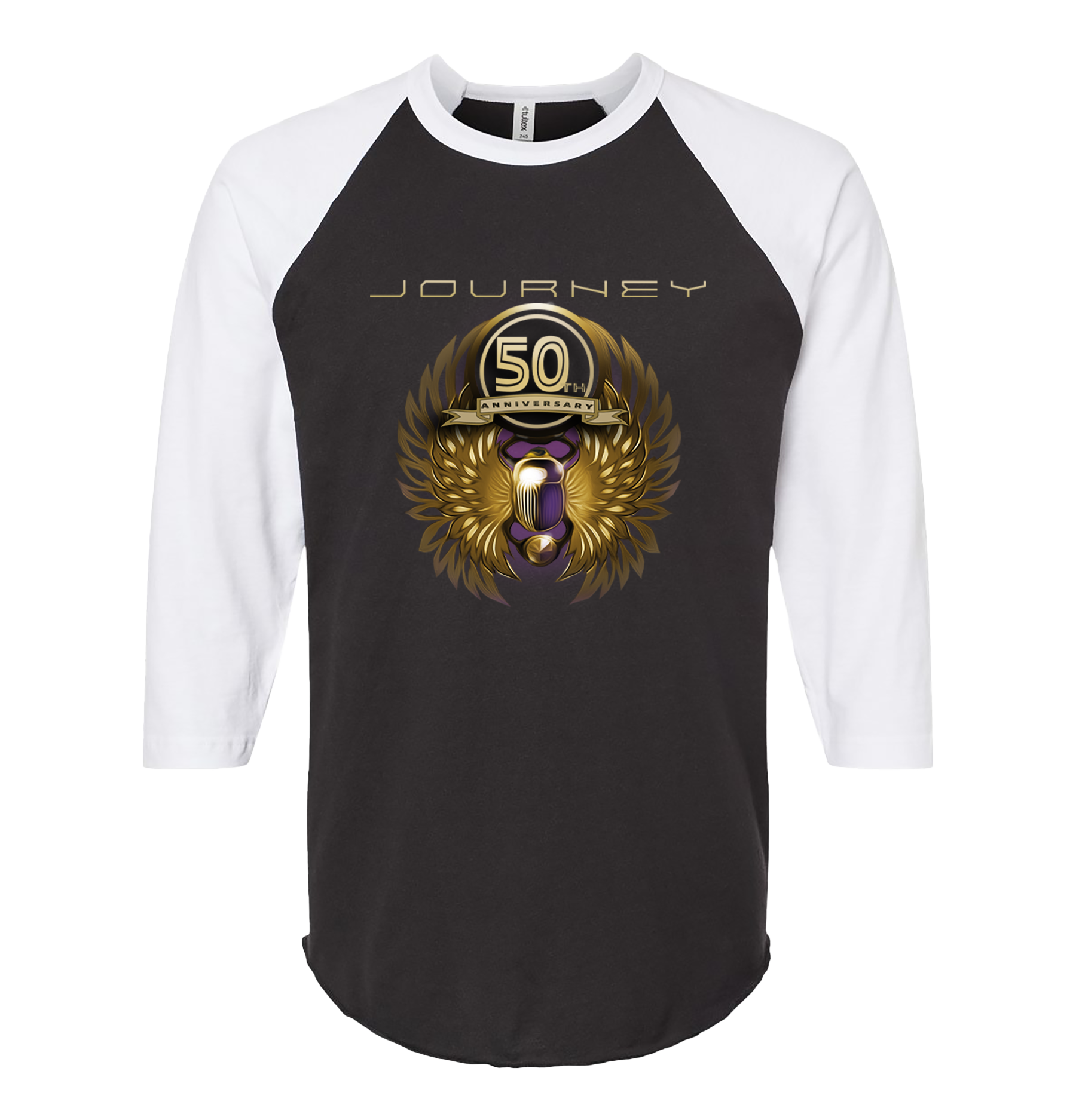 NEW 50th Anniversary Bronze Scarab Tour Raglan - Journey Music
