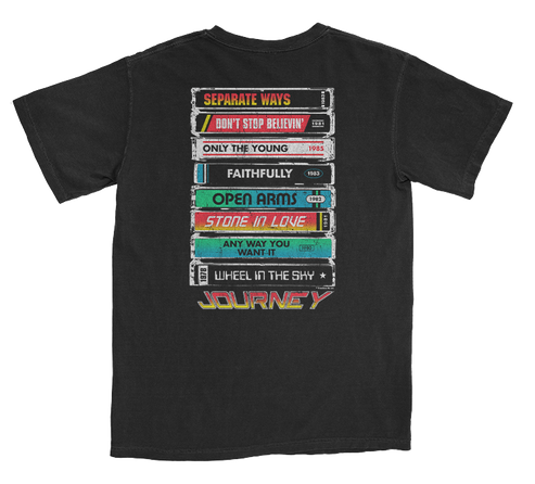 Tape Deck Tee - Journey Music