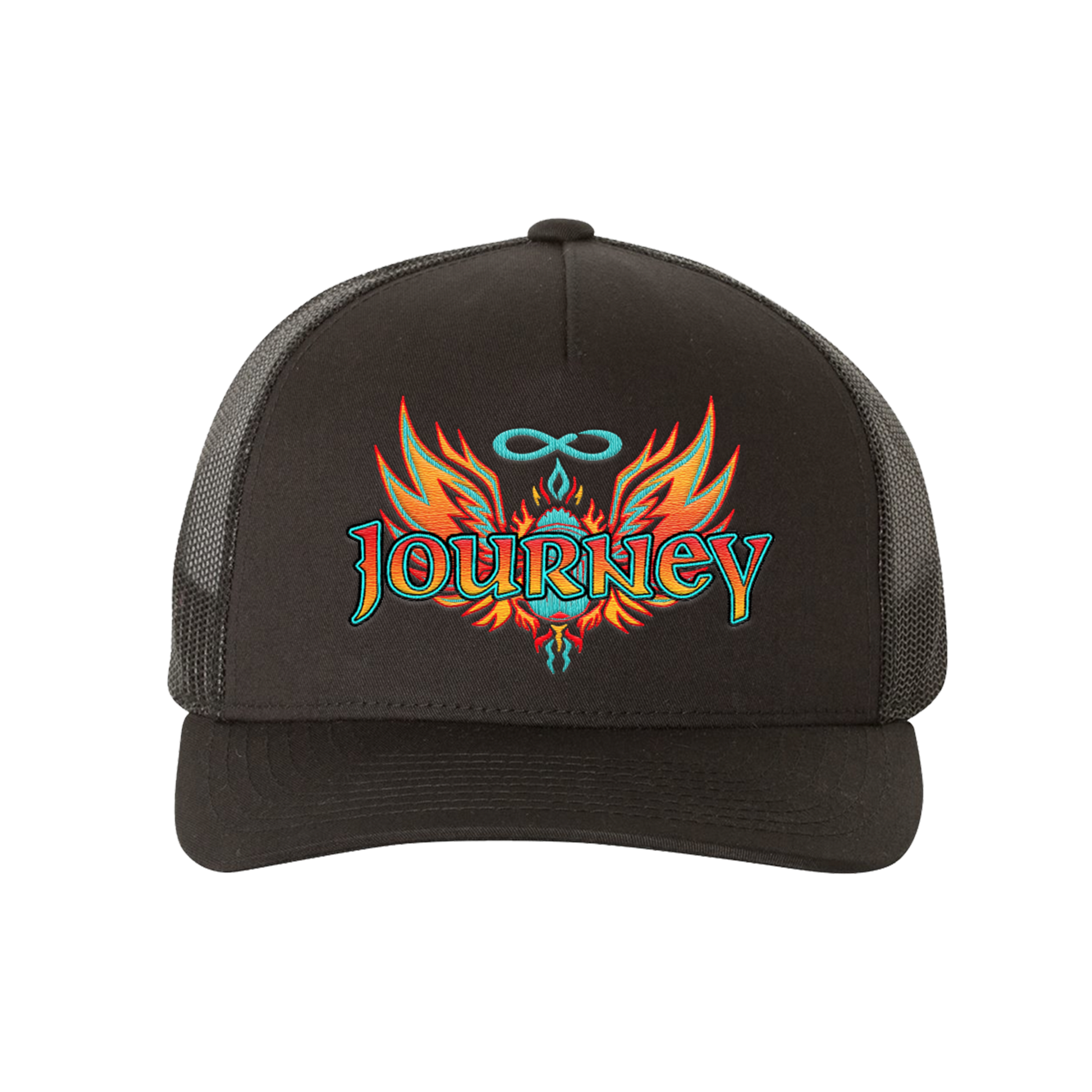 Embroidered Scarab Trucker Hat - Journey Music