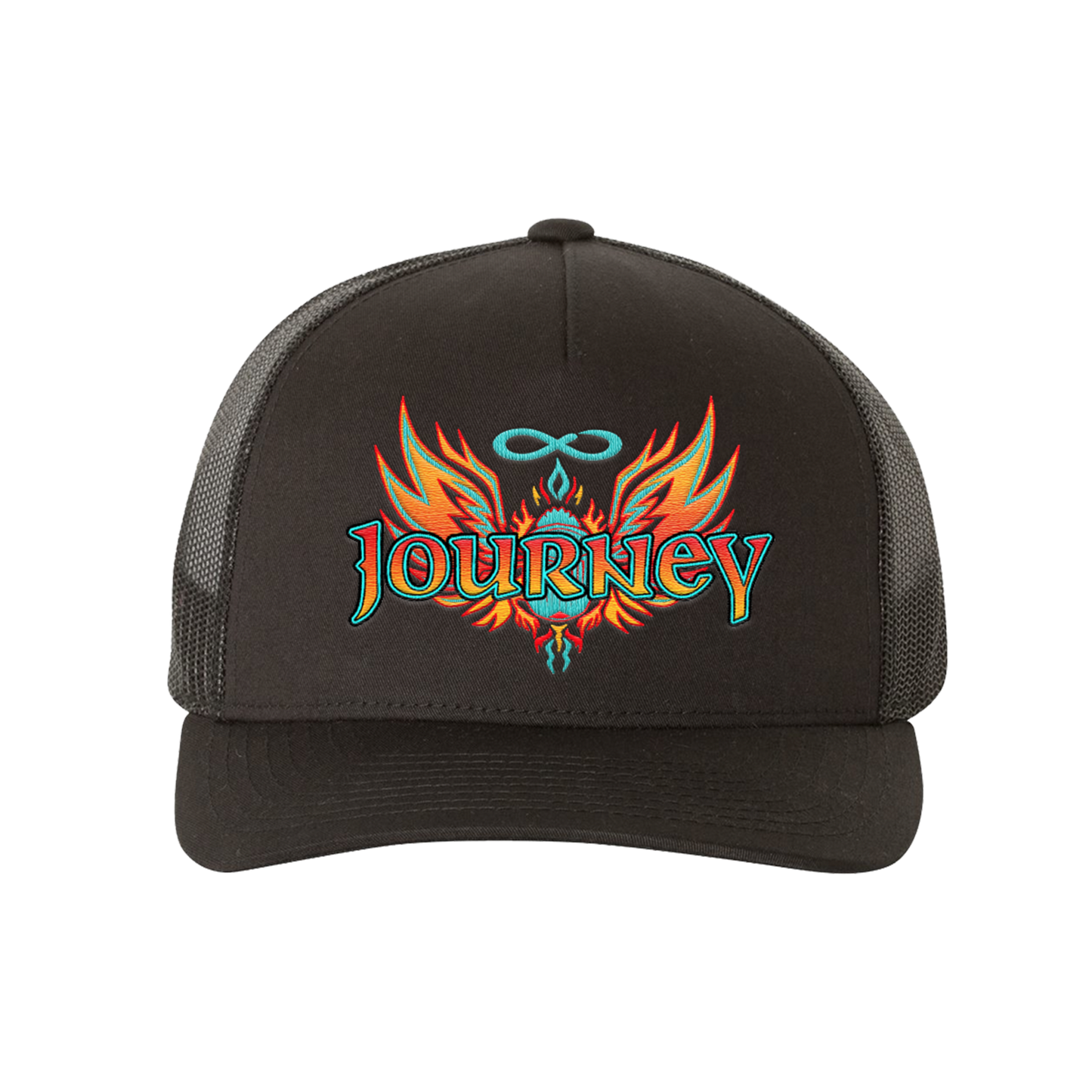 Embroidered Scarab Trucker Hat - Journey Music