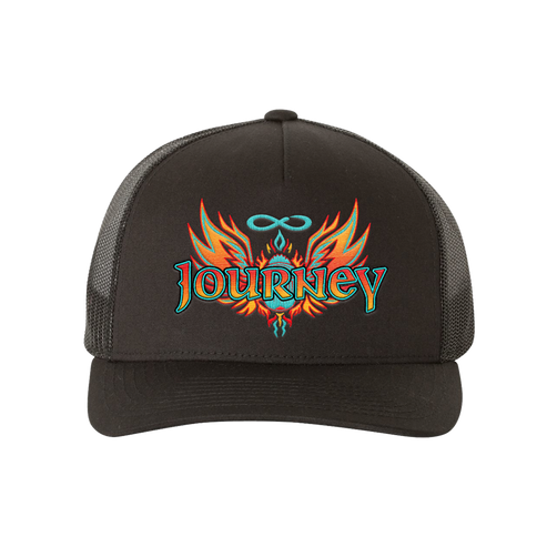 Embroidered Scarab Trucker Hat - Journey Music