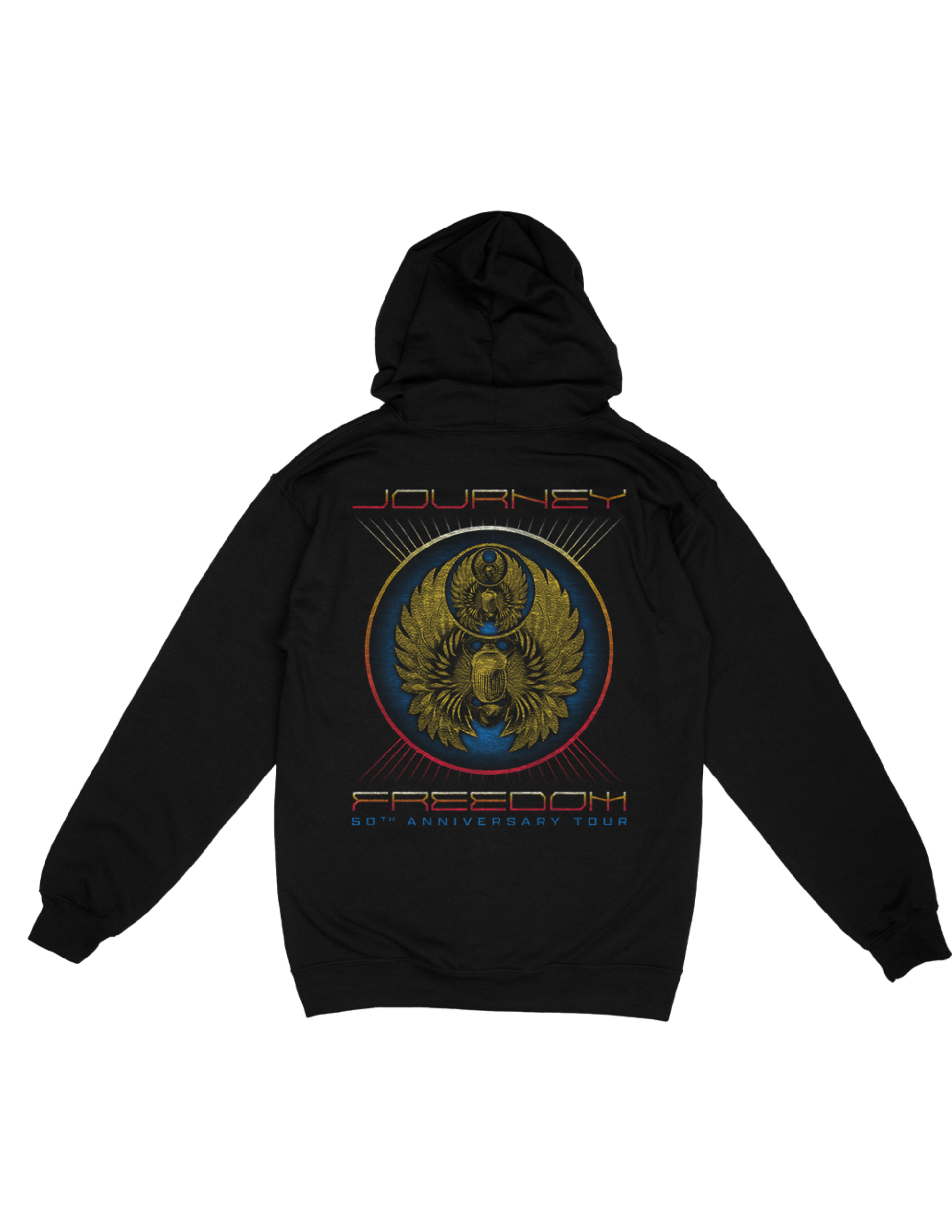 Black 50th Anniversary Tour Zip Hoodie - Journey Music
