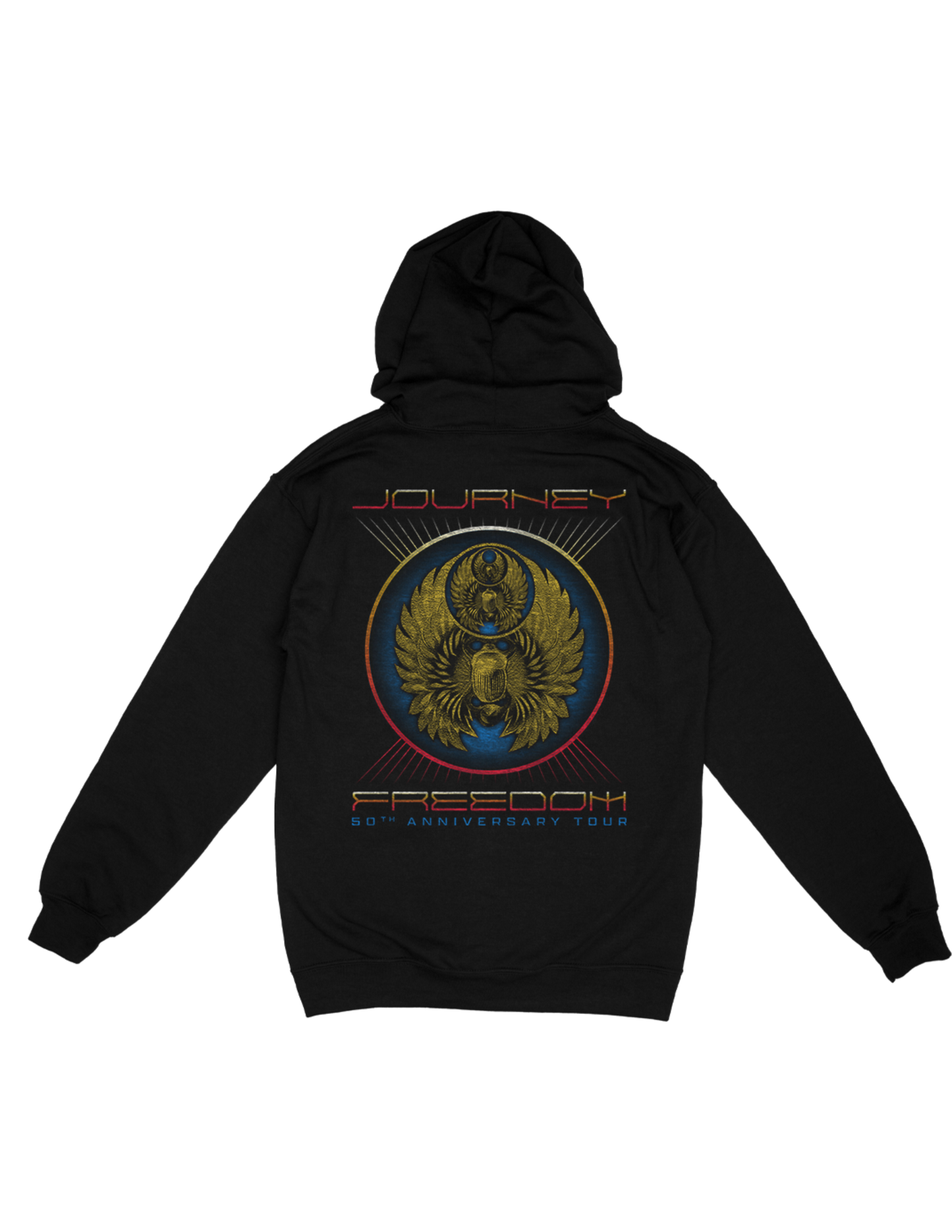 Black 50th Anniversary Tour Zip Hoodie - Journey Music