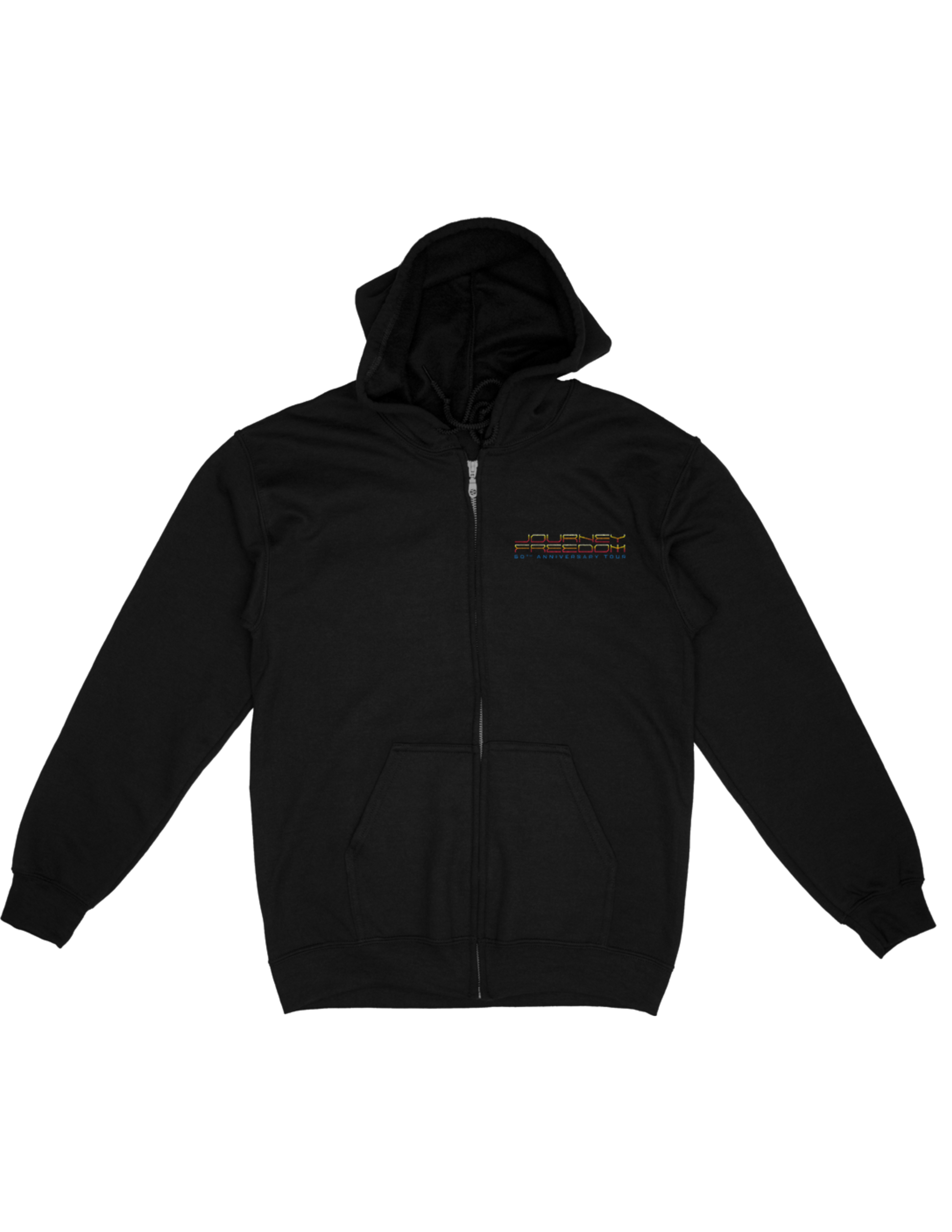 Black 50th Anniversary Tour Zip Hoodie - Journey Music