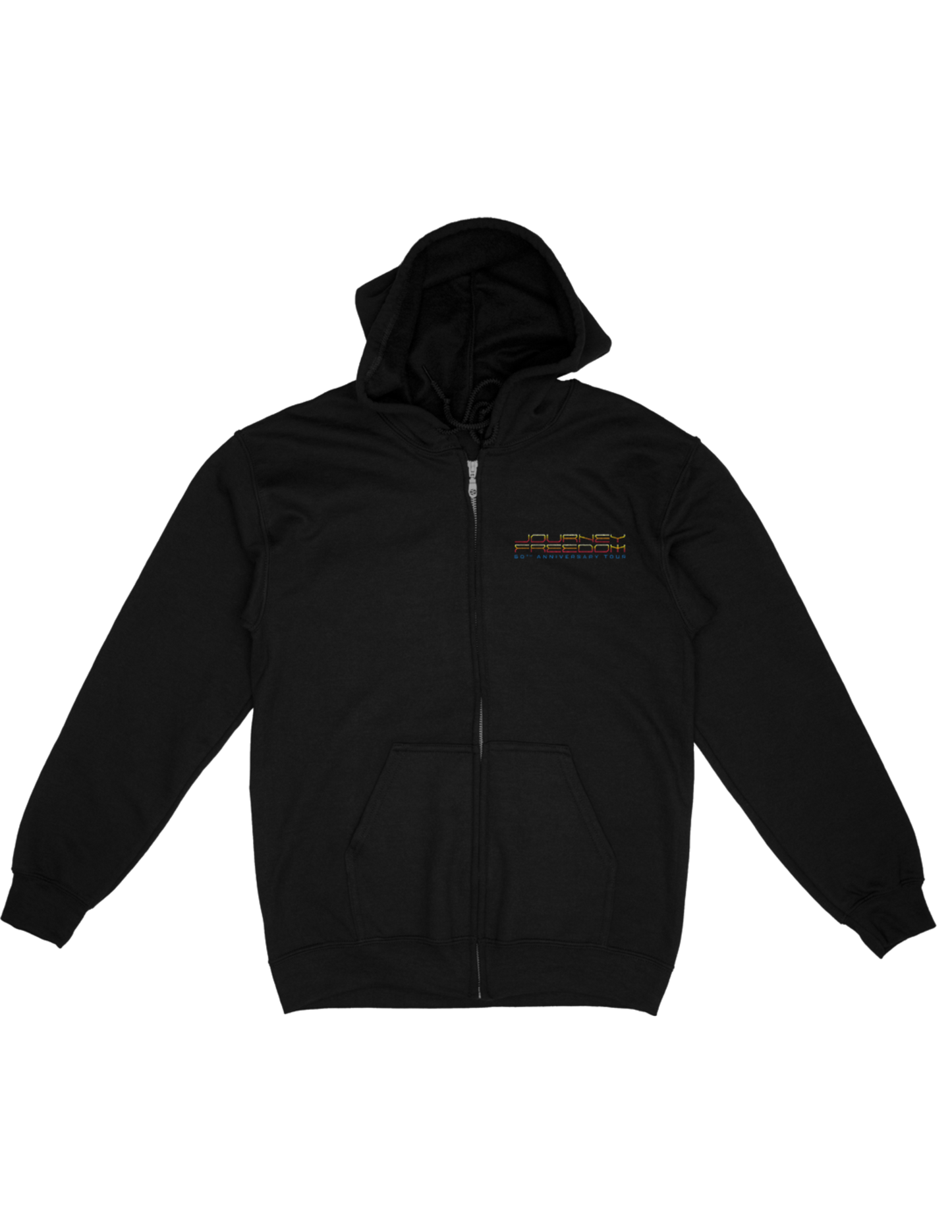 Black 50th Anniversary Tour Zip Hoodie - Journey Music