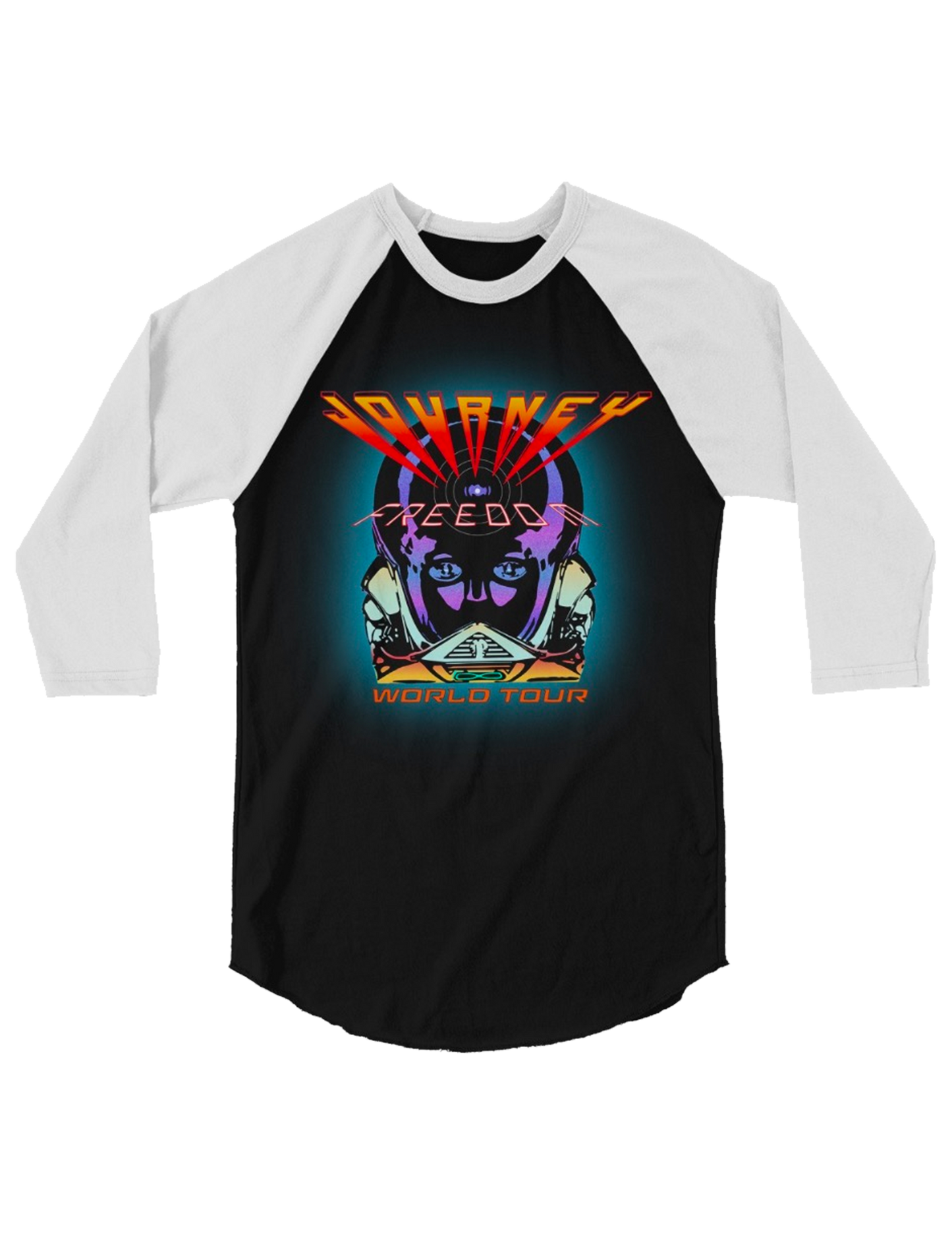 Black/White 2023 Elmo Raglan - Journey Music