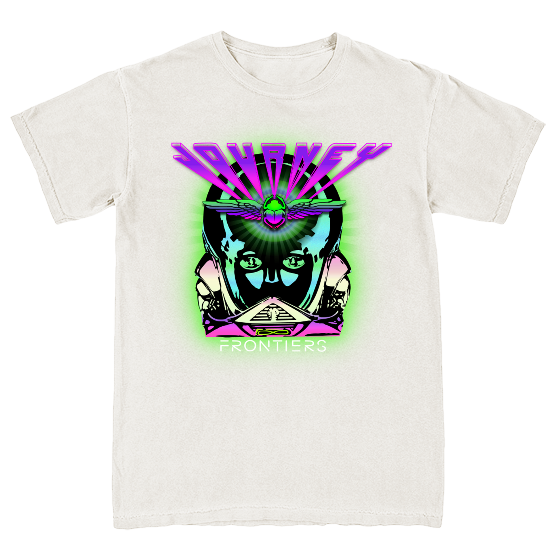 Frontiers Tee - White - Journey Music