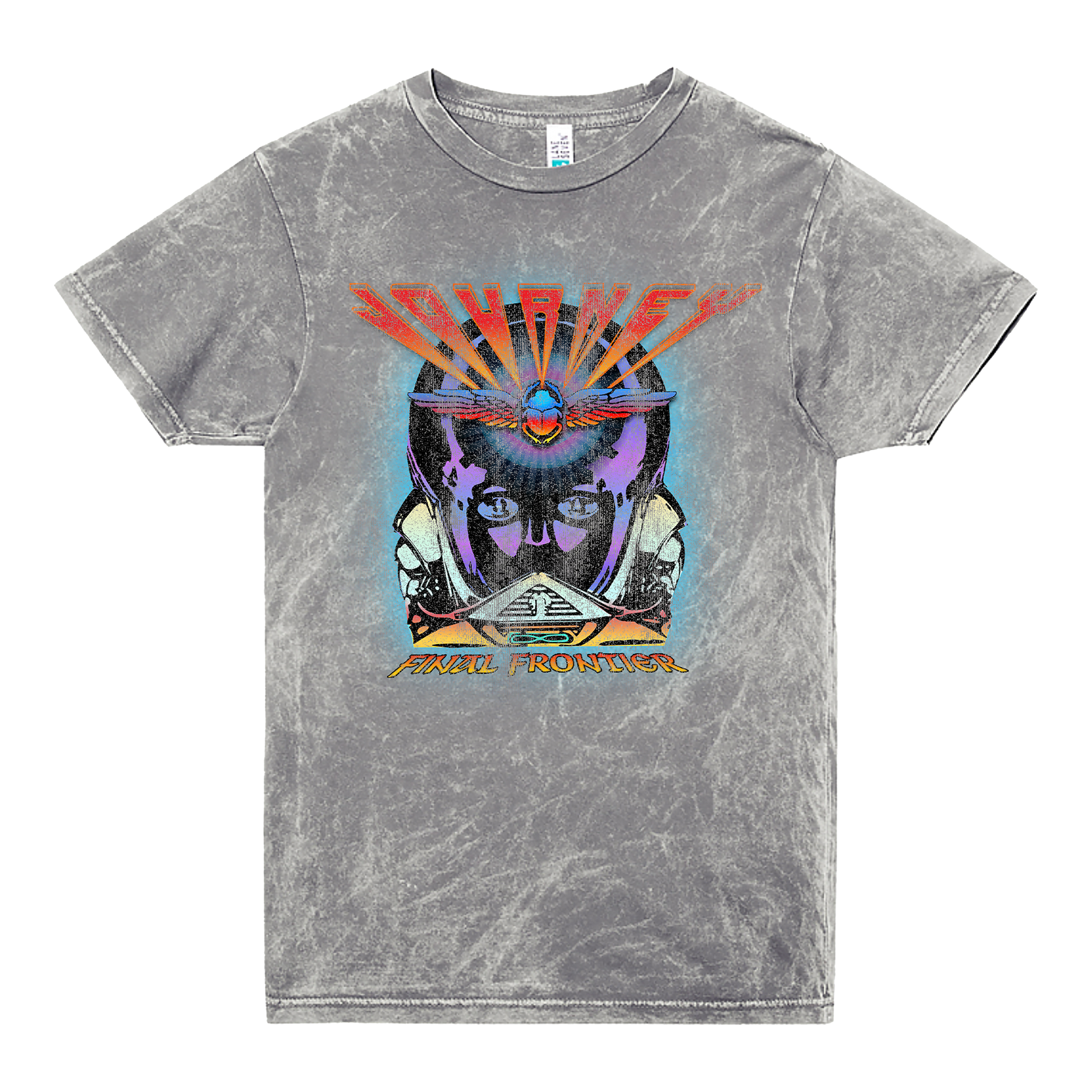 Final Frontier Mineral Wash Tee - Journey Music