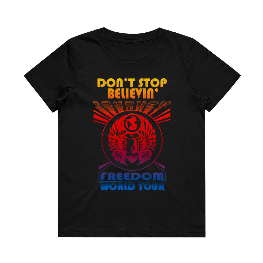 Don't Stop Believin' Freedom Youth Tee - Journey Music