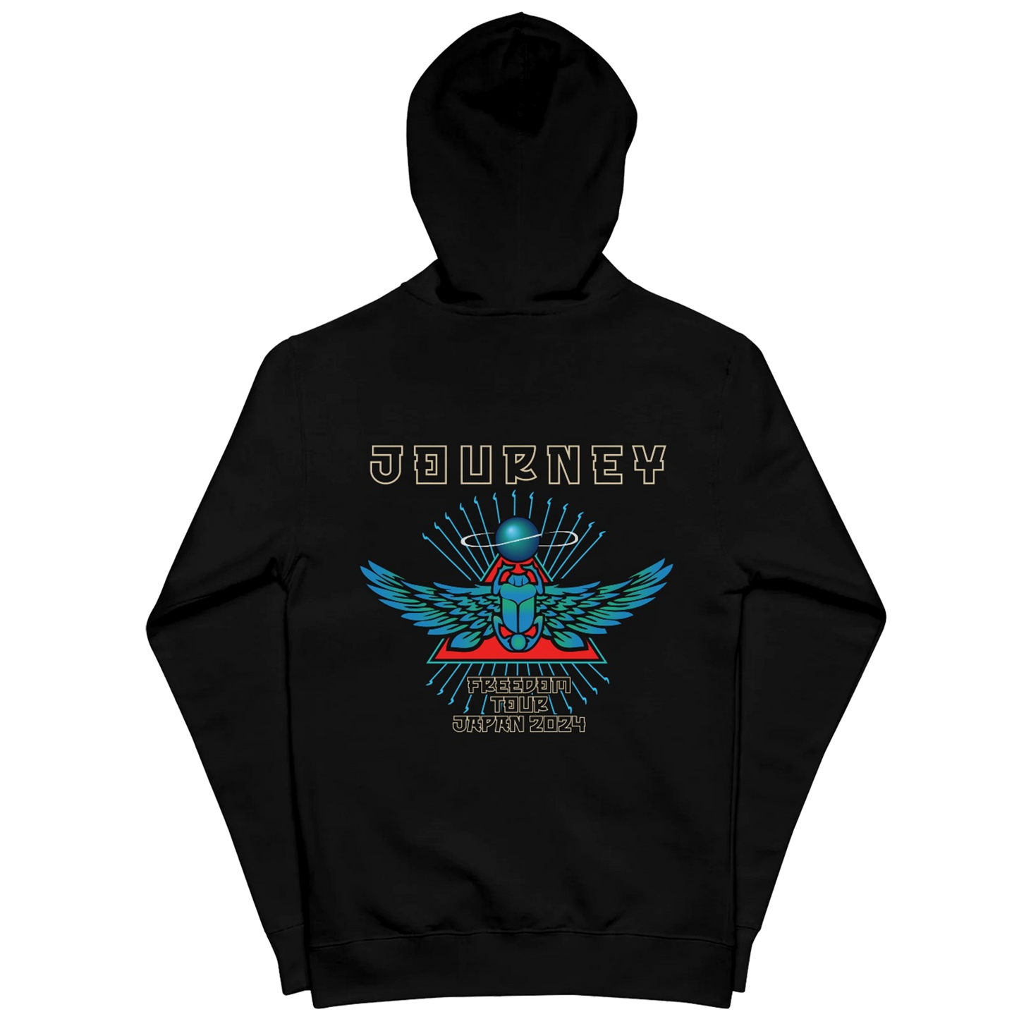 JAPAN 24 Zip Hoodie - Journey Music