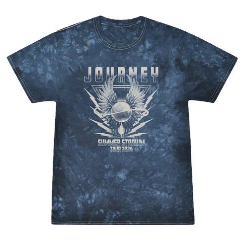 2024 Navy Mineral Wash Tee - Journey Music
