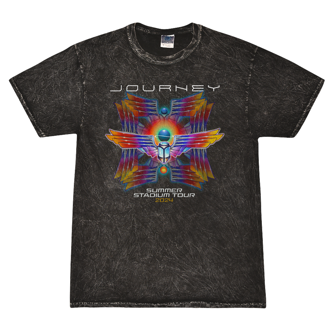 2024 Mineral Wash Summer Stadium Tour Tee - Journey Music