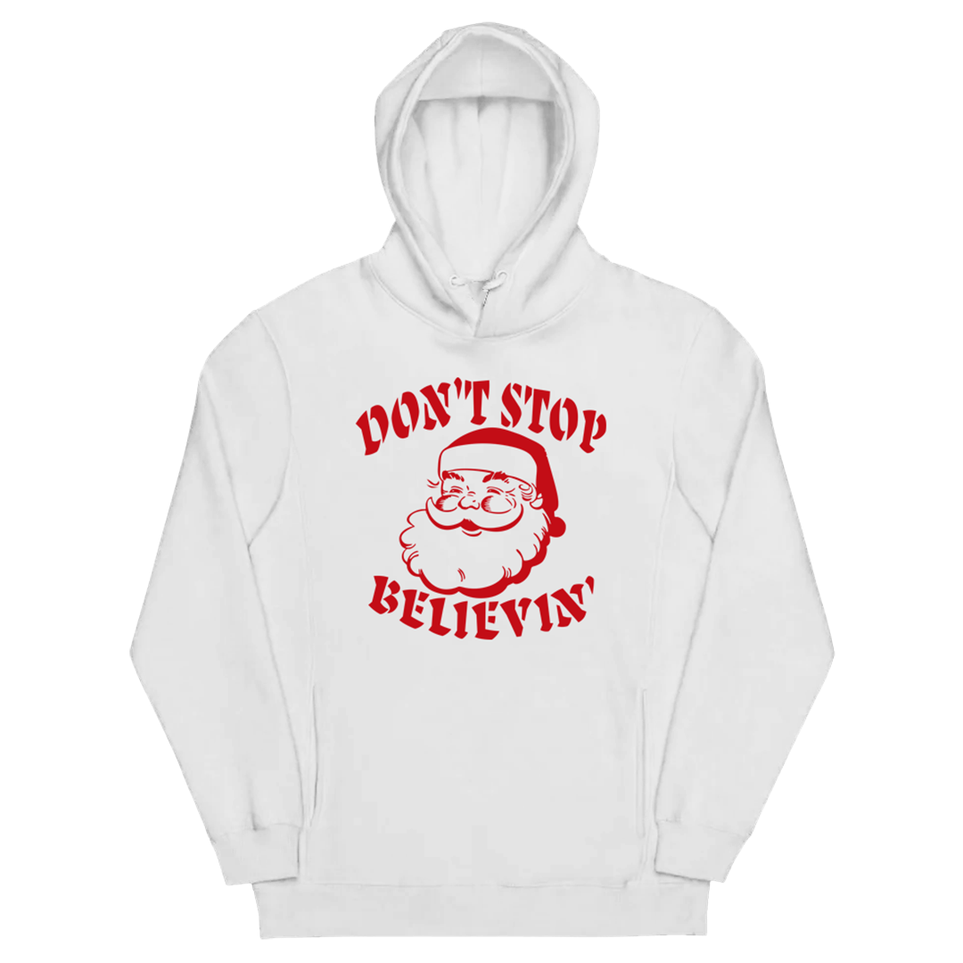Don't Stop Believin' Hoodie - White - Journey Music