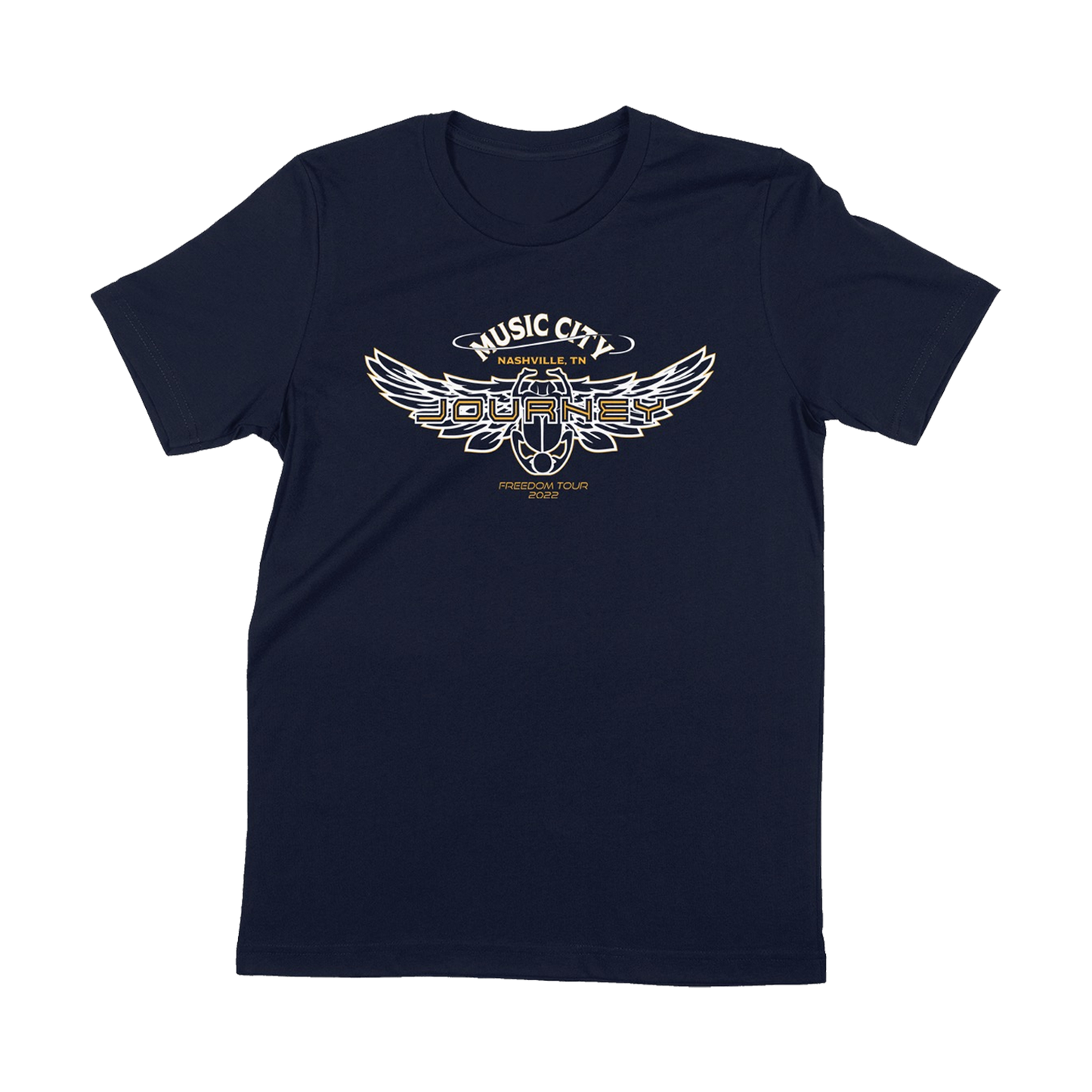 Music City Nashville event scarab logo tee Journey
